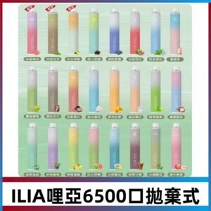 ILIA BAR 4 哩啞一次性拋棄式電子煙｜6500口大容量